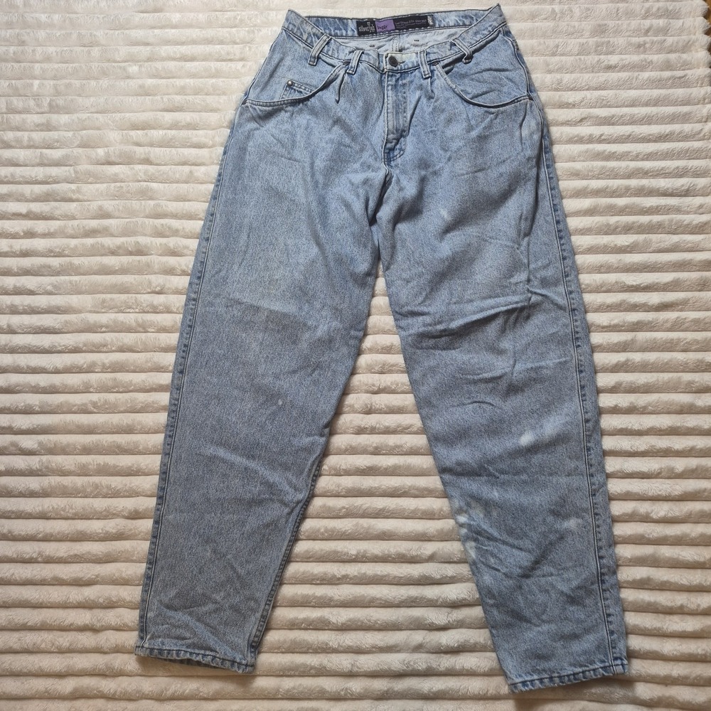 Vintage Levis SilverTab Baggy‎ Jeans Mens 33x32 Light Wash Denim Made in USA 90s